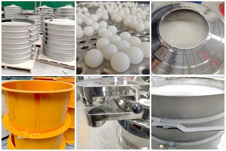 spices sieving vibrating screen separator parts